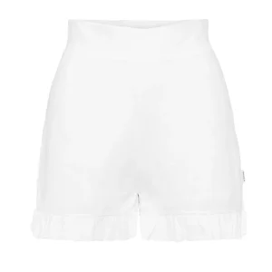 Mina Linen Shorts White
