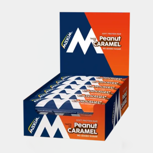 Maxim Soft Protein Bar Peanut Caramel 18x55g