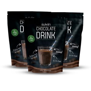 Funksjonell Mat Sukrin Chocolate Drink 3x250g