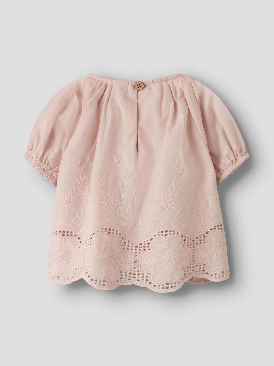 Dayna Ss Loose Shirt Peach Whip - Image 3