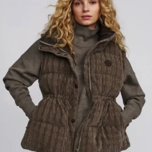 Ninni Down Vest Brown