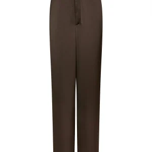 Emmett Heavy Sateen Bedaz Pants Dark Brown