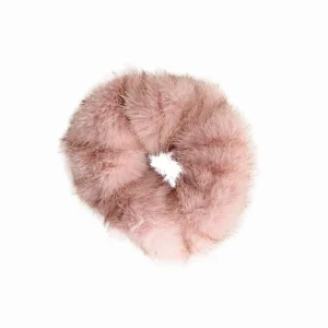 Scrunchie Fuskepels Rose