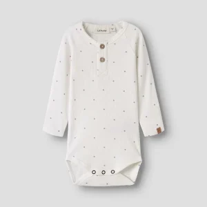 Gago Kip Ls Slim Body Coconut Milk/Sleet Dot