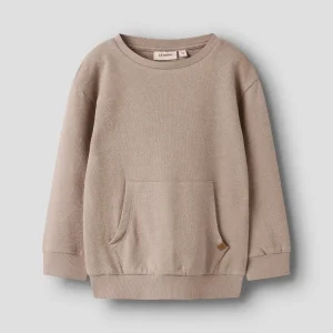 Dias Duk Ls Loose Sweater Oxford Tan