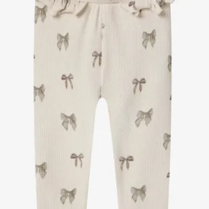 Gavo Efi Slim Legging Silver Peony Bow