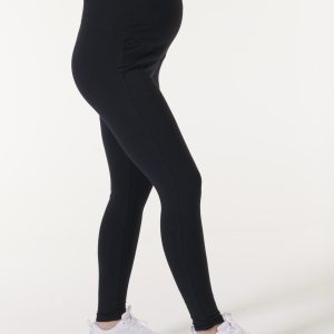 LEVITY Mama Cotton Leggings Black