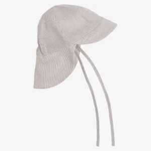 Sun Hat Stripe White Pepper