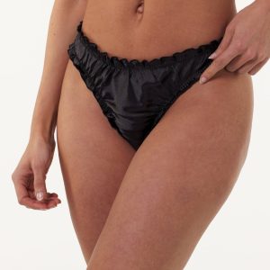 Bumpro Treat Satin Panties Black Night