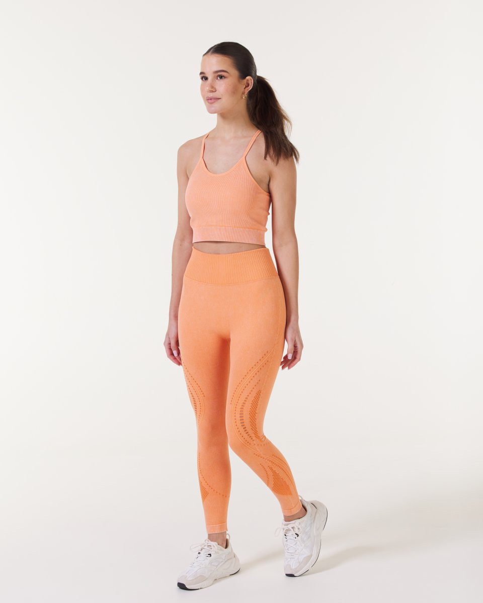 Bumpro Retreat Seamless Tights Orange Sun Vintage - Image 3