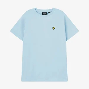 Plain T-shirt Opal Blue