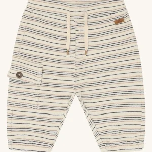 Gus Fine Striped Knit Snow White