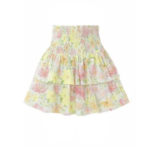 Milla Skirt Yellow Printed