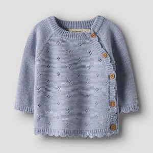 Laguna Ls Wrap Knit Zen Blue