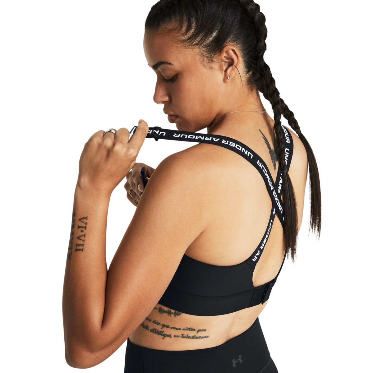 UA Infinity High 2.0 Bra Black - Image 8